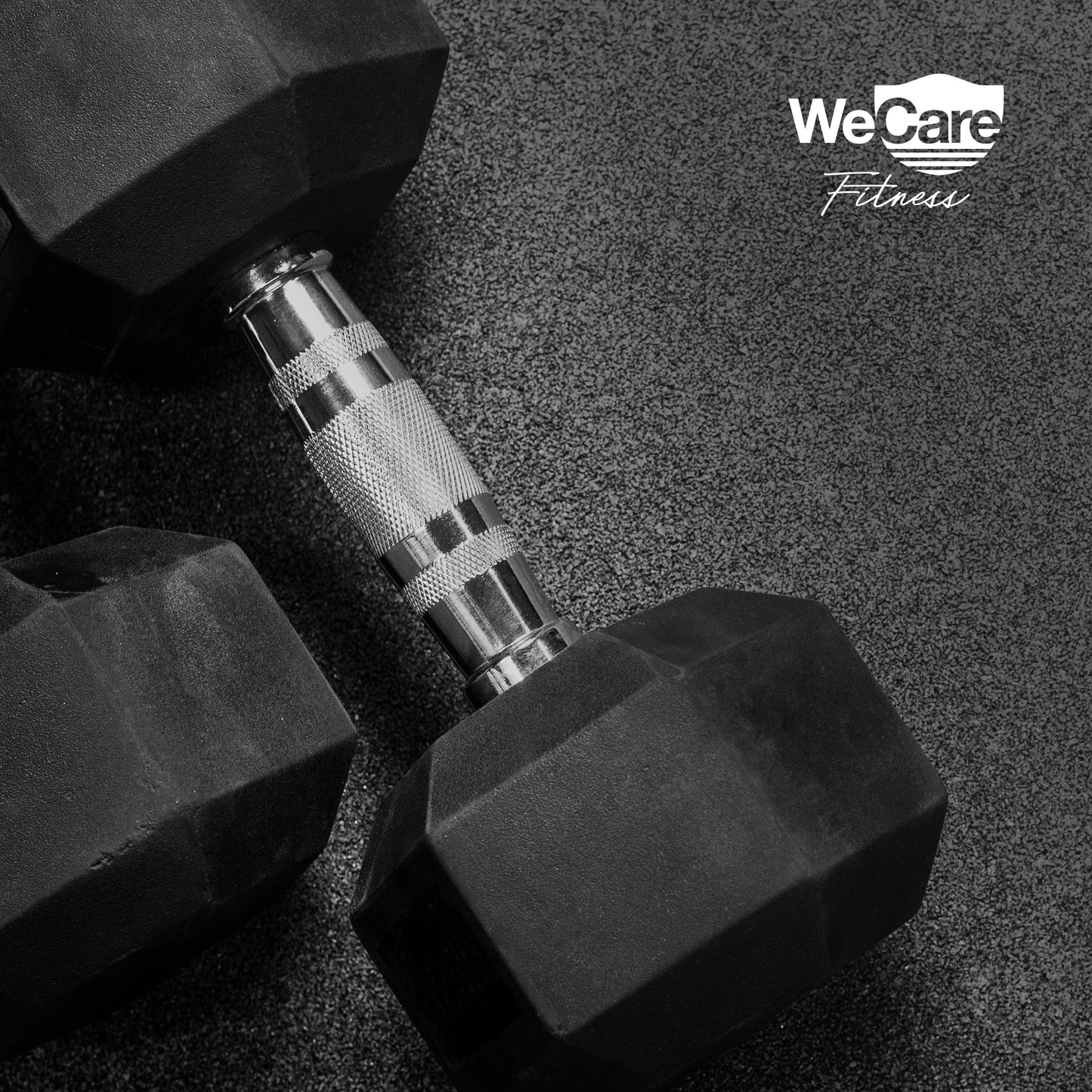 Fitness, 25Lb Rubber Chrome Dumbbells, Pair