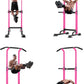 Power Tower Dip Station Pull up Bar for Home Gym Adjustable Height Strength Training Workout Equipment,Pull up Bar Station