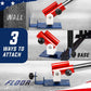 Exercise Machine Adjustable T Bar Row Attachment, D Row Handle/Landmine Handle Attachment with Textured Rubber Handles