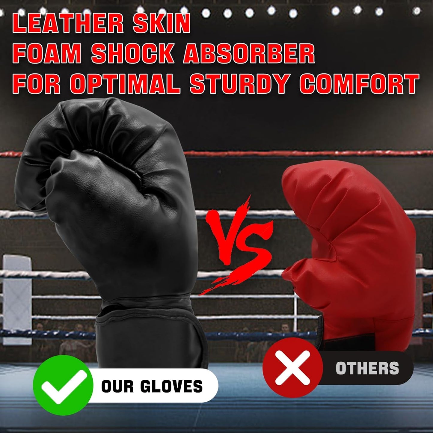 14 Pcs Boxing Set Boxing Equipment Set for Beginners Including 2 Pair of 6 Oz Boxing Gloves Headgear Helmet Hand Wraps Mouth Guards Gifts Training Equipment
