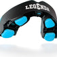 Mouth Guard Sports W/Case, Professional Mouthguard for Boxing, Football, Hockey, Jiu Jitsu, Muay Thai, MMA, Wrestling and High Contact Sports, Fits Adults, Youth, Kids 11+ (Black/Blue)