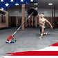 Exercise Machine Adjustable T Bar Row Attachment, D Row Handle/Landmine Handle Attachment with Textured Rubber Handles
