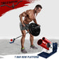 Exercise Machine Adjustable T Bar Row Attachment, D Row Handle/Landmine Handle Attachment with Textured Rubber Handles
