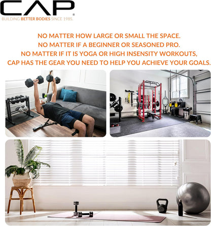 CAP Barbell Cast Iron Kettlebell - Singles and Sets, Multiple Weight Choices