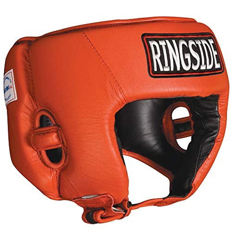 Ringside Competition Headgear Medium Blue Safety Boxing MMA Muay Thai Gear