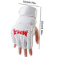 1 Pair of Pu Boxing Gloves Mma Gloves Half Finger Sandbag Taekwondo Muay Thai Gloves Professional Boxing Training Equipment