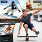 Balance Board with Adjustable Stoppers, Surf Balance Trainer for Adults, Wooden Balance Board for Core Strength & Balance Control, Skateboard Snowboard Training Equipment