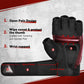 MMA Gloves Boxing Punch Bag Training Martial Arts Sparring Grappling Kickboxing Muay Thai Gloves, Thickened Knuckle Pads, Wider Wristband, Fingerless Rub Resistance Mitts for Men Women Kids
