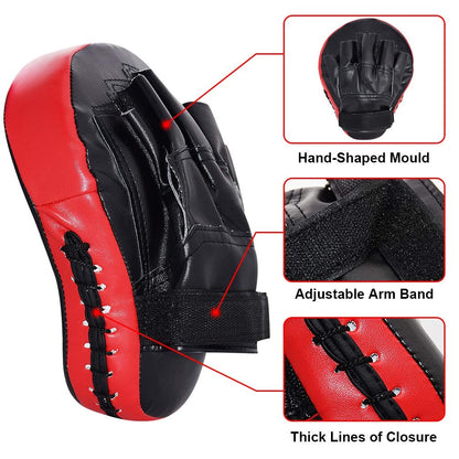 2 Pack Boxing Mitts MMA Punching Focus Mitts Training Boxing Target Pads
