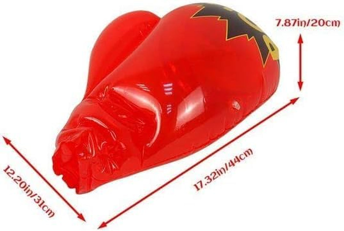 Giant Inflatable Boxing Gloves for Youth Boys & Girls Workouts
