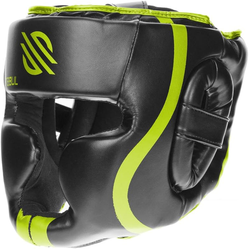 Essential Boxing Headgear for Men & Women, Muay Thai MMA Headgear with Protective Padding, Full Face Coverage for Sparring Training