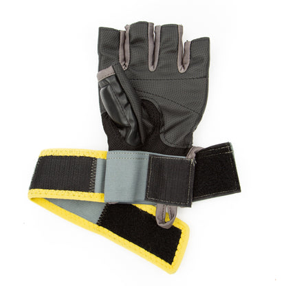 Kickboxing Gloves for Men & Women, L/XL, 5Oz – Black Heavy Bag & MMA Training