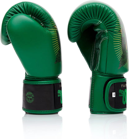 Resurrection Premium Muay Thai Boxing Gloves - Limited Edition Design | Collaboration with Tom Atencio | Stylish & Durable | Syntek Leather | Handcrafted | MMA Kickboxing Gloves
