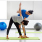 Tempered Glass Home Gym Mirror, 2Pcs 48"X30" Large Gym Mirror, HD Large Full Body Mirrors for Dance, Yoga, Frameless, Fitness, Garage