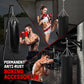 Punching Bag Hanger, Heavy Bag Spring 555 LB Capacity, Stainless Steel Hanging Kit with Spring Hook & Carabiner, Indoor & Outdoor Mounting for Boxing Bags & Recreation