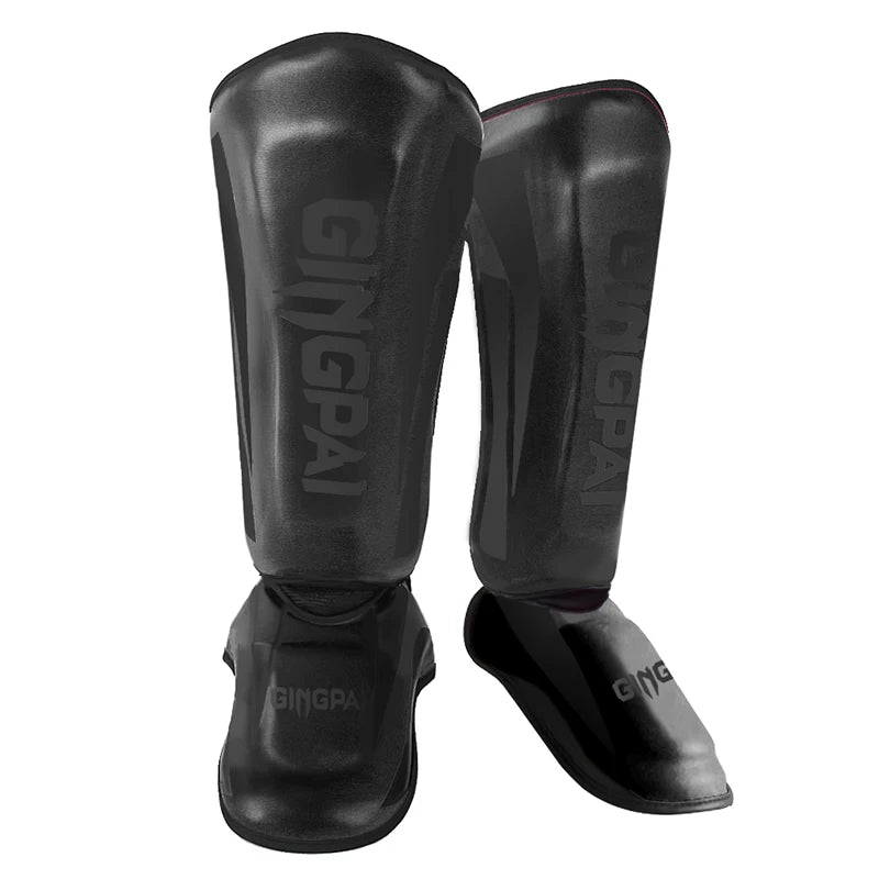 Youth/Adult MMA Boxing Leggings Calf Muay Thai Sanda Instep Training Game Ankle Protective Gear Men Women Mma Foot Shin Guard