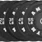 2 Inch Bumper Plates, 10-650Lbs, Barbell Rubber Olympic Weight Plates Set for Home Gym, Strength Training & Weight Lifting, Multiple Options Colors