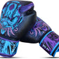 - Fantasy Luzbel Boxing Gloves - Muay Thai - Kick Boxing Synthetic Leather - Odor Resistant Inner Fabric - Reinforced Seams