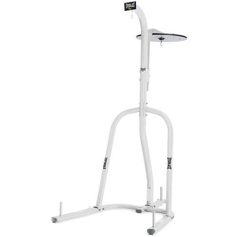 Dual Station Heavy Duty Powder Coated Steel Heavy and Speed Bag Stand