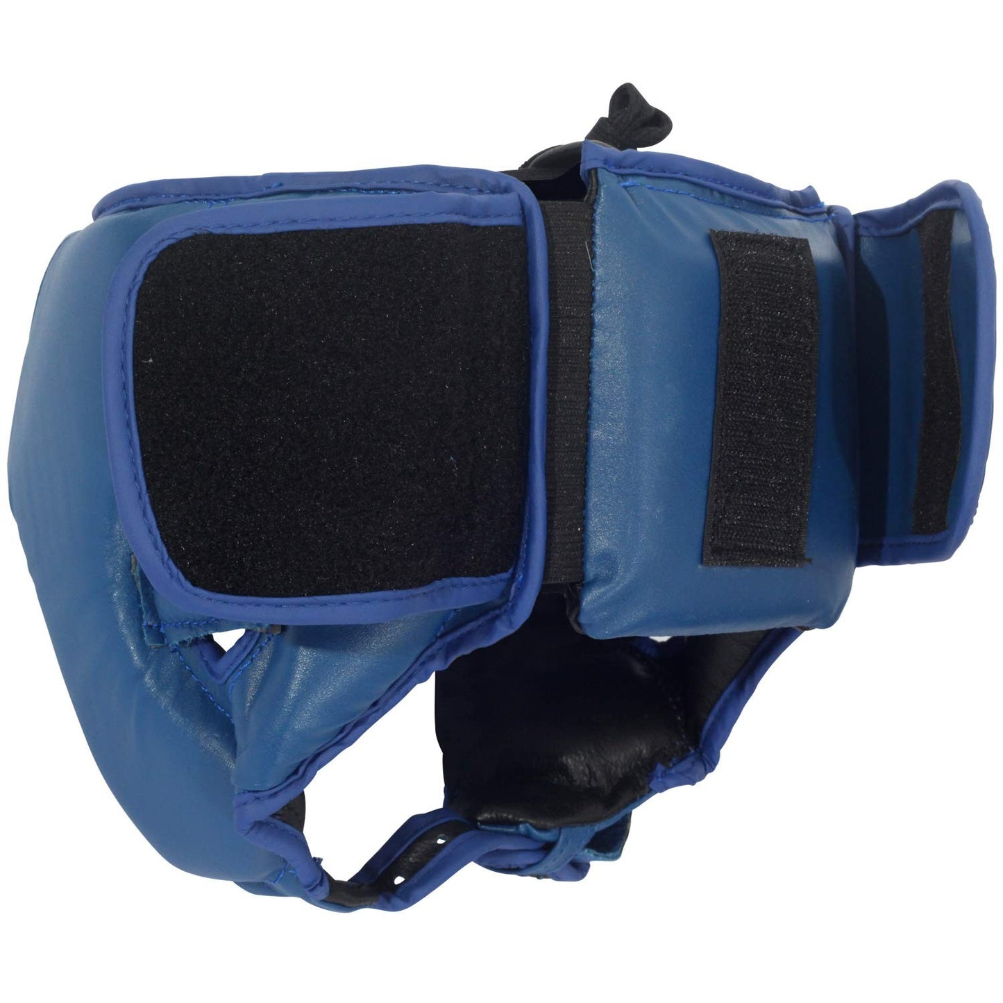 Ringside Competition Headgear Medium Blue Safety Boxing MMA Muay Thai Gear